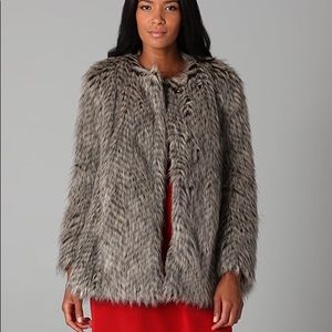 Marc by Marc Jacobs Ricky Raccoon faux fur coat